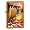 Zippo 2024 Zippo Custom 204B Brush Brass / Ci000128-Mazz Flag ZIP-204BCI000128 - alternate 1